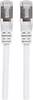 Intellinet 741361 RJ45 síťové kabely, propojovací kabely CAT 6a (surový kabel CAT 7) S/FTP 1.00 m bílá bez halogenů 1 ks