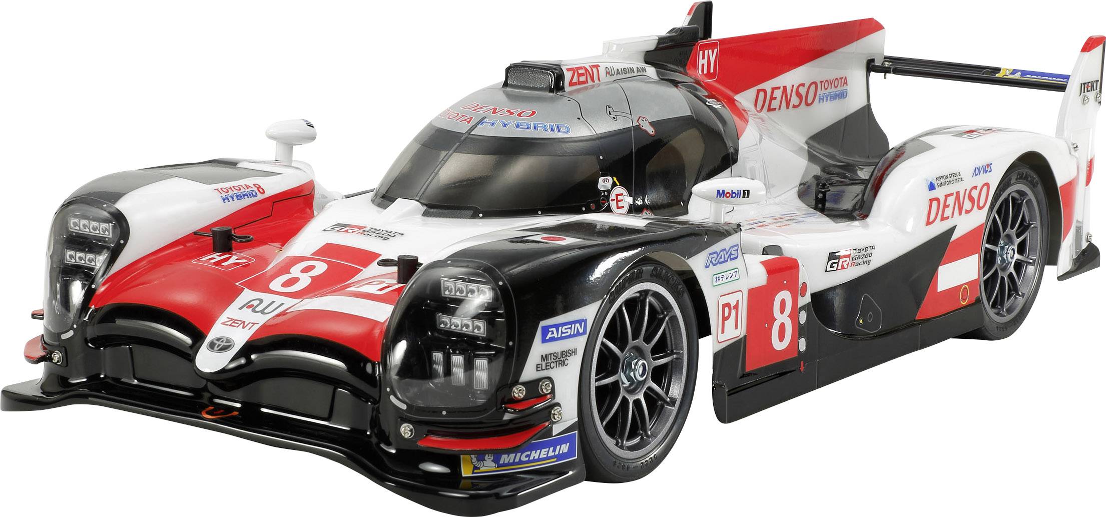 Tamiya Gazoo TS050 Hybrid LM F103GT komutátorový 1:10 RC model auta elektrický silniční model zadní 2WD (4x2) stavebnice