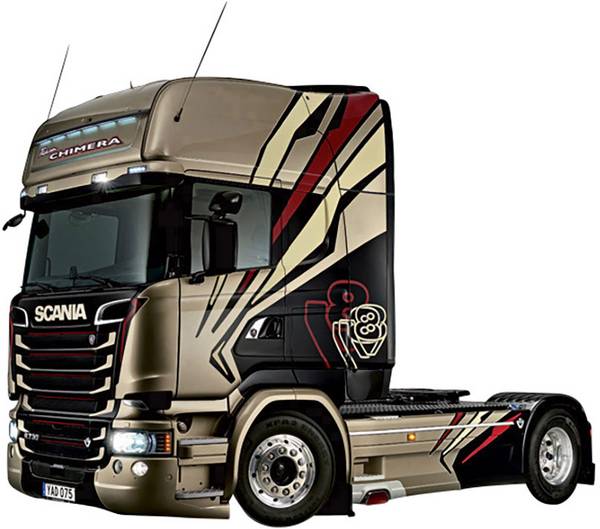 Italeri 510003930 Scania R730 Streamline Chimera model tahače, stavebnice 1:24