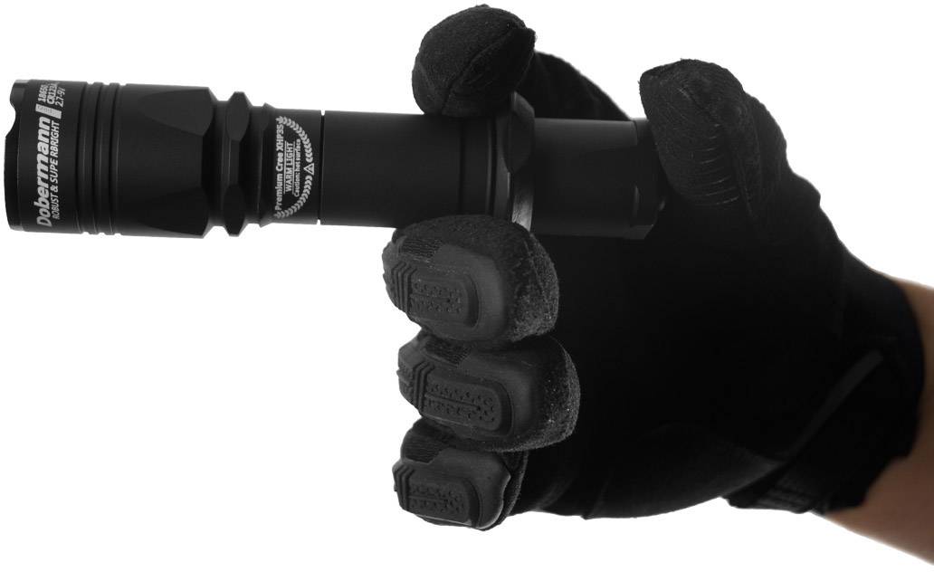ArmyTek Dobermann Pro LED kapesní svítilna, na baterii, 1400 lm, 115 g