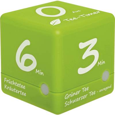 TFA Dostmann Tee-Timer Cube stopky (časovač) zelená digitální