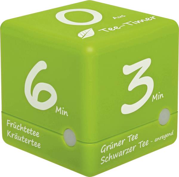 TFA Dostmann Tee-Timer Cube stopky (časovač) zelená digitální