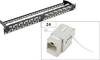 Renkforce KS10 24 portů CAT 6A 1 U