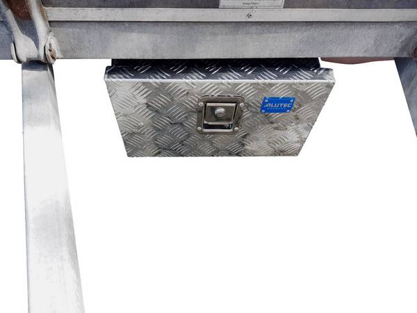 Alutec TRUCK 23 41023 box z rýhovaného hliníkového plechu hliník (d x š x v) 425 x 265 x 260 mm