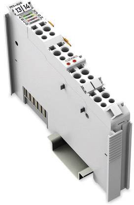 Elektronický modulový systém s několika připojovacími svorkami a označením. Používaný především pro řízení v automatizačních systémech.