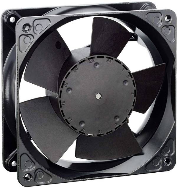 EBM Papst 4114 NH3 axiální ventilátor, 24 V/DC, 310 m³/h, (d x š x v) 119 x 119 x 38 mm, 9694300234