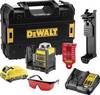 DEWALT DCE0811D1R křížová laserová vodováha samonivelační dosah (max.): 20 m