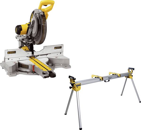 DEWALT DWS780KIT stolní kotoučová pila , vč. příslušenství, 1675 W