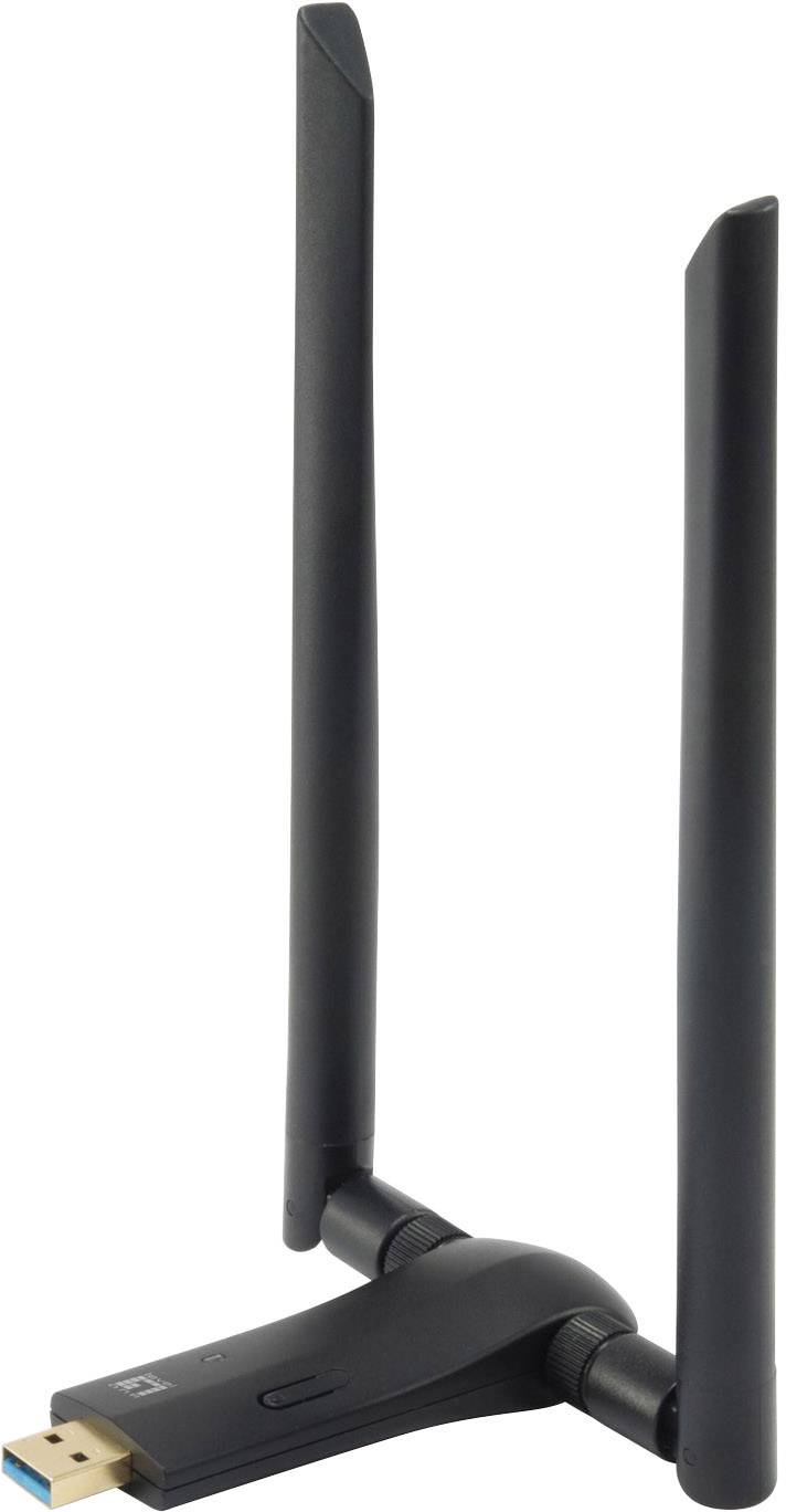 LevelOne LEVELONE WUA-1810E Netzwerk Adapter Wi-Fi adaptér 300 MBit/s USB 3.2 (Gen 1x1)-0