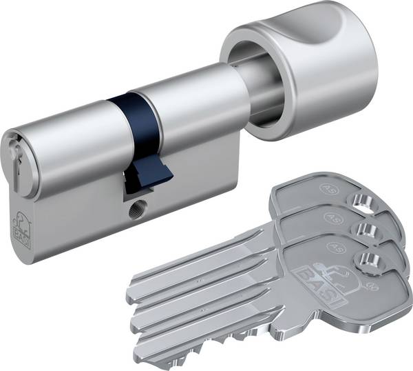 Basi 5031-0000-0034 knoflíková profilová cylindrická vložka 30 / 30mm