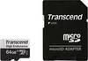 Transcend High Endurance 350V paměťová karta microSDXC 64 GB Class 10, UHS-I vč. SD adaptéru