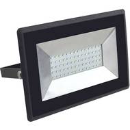 Venkovní LED reflektor V-TAC VT-4051B, 50 W, neutrálně bílá, černá