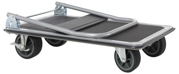 TOOLCRAFT  1933087 plošinový vozík skládací ocel  Zatížení (max.): 300 kg