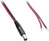 BKL Electronic 075143 nízkonapěťový připojovací kabel nízkonapěťová zástrčka - kabel s otevřenými konci 5.50 mm 2.10 mm 30.00 cm 1 ks