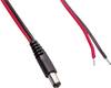 BKL Electronic 075146 nízkonapěťový připojovací kabel nízkonapěťová zástrčka - kabel s otevřenými konci 5.50 mm 2.10 mm 5.00 m 1 ks
