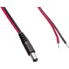 BKL Electronic 075146 nízkonapěťový připojovací kabel nízkonapěťová zástrčka - kabel s otevřenými konci 5.50 mm 2.10 mm 5.00 m 1 ks