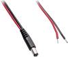 BKL Electronic 075144 nízkonapěťový připojovací kabel nízkonapěťová zástrčka - kabel s otevřenými konci 5.50 mm 2.10 mm 0.50 m 1 ks
