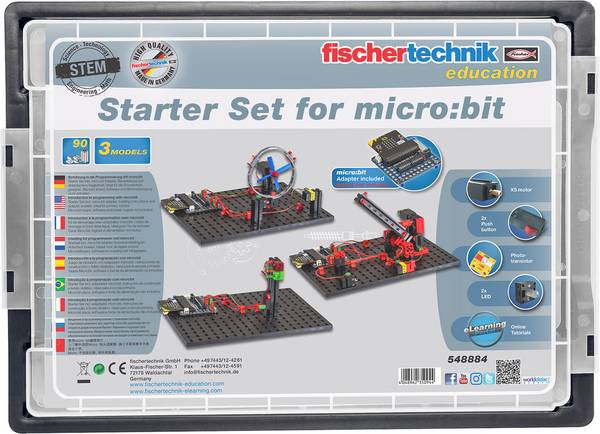 fischertechnik education 548884 Začátečnická sada micro:bit  doplňková sada