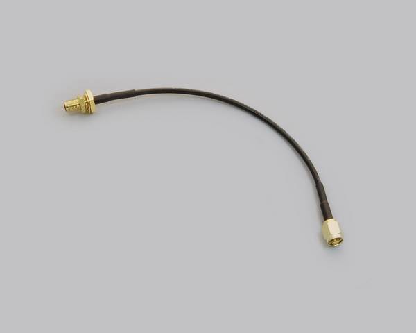 BKL Electronic 0409111 HF adaptér SMA zásuvka - SMA zástrčka 30.00 cm 1 ks