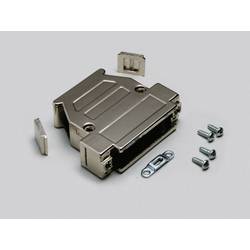 D-SUB pouzdro BKL Electronic 10120233, pólů 37, plast, pokovený, stříbrná, 1 ks