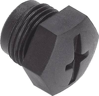 FESTO Krycí víčko krytka 165592 ISK-M12 1 ks