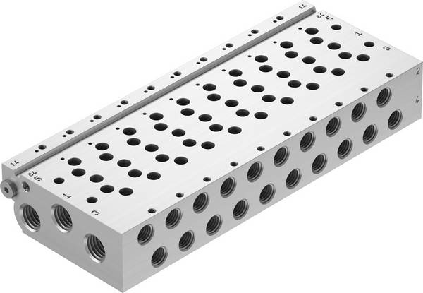 FESTO připojovací lišta 566651 VABM-L1-14W-G14-12  -0.9 do 10 bar