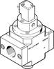 FESTO spínací ventil 172946 HEE-1/2-D-MIDI-230 Materiál pouzdra litý hliník Těsnicí materiál NBR 1 ks