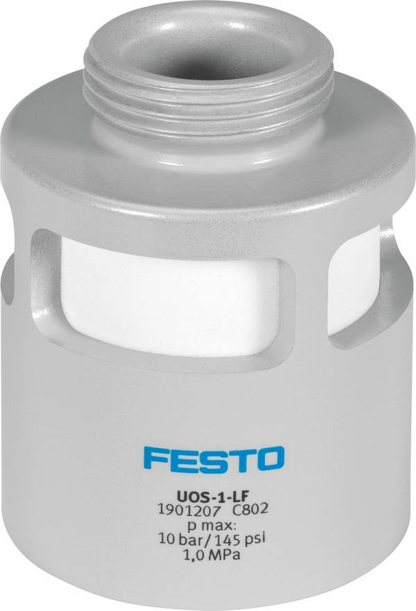 FESTO  1901207 UOS-1-LF  10 bar hliníková slitina k tváření, PE, měď 1 ks