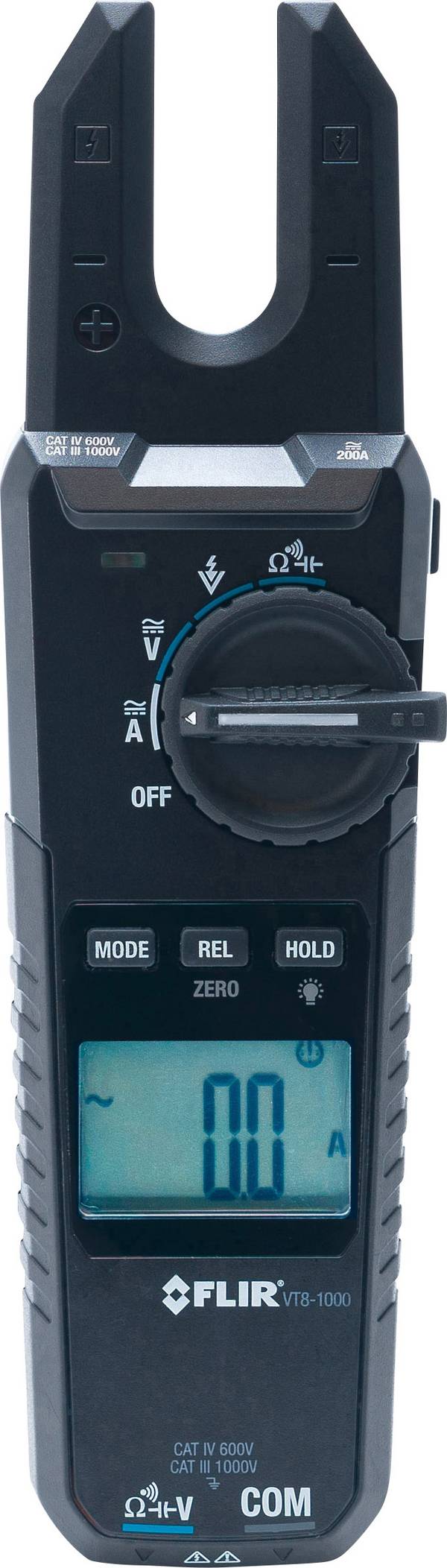 FLIR VT8-1000 digitální proudové kleště, CAT IV 600 V, CAT III 1000 V, Displej (counts): 6000