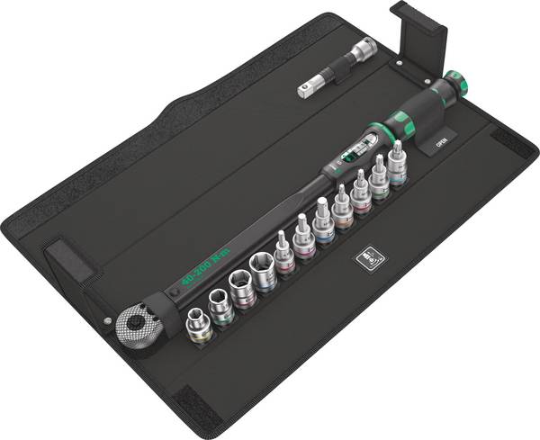Wera Click-Torque C 3 Set 1, 05075680001, sada (momentový klíč), s přepínací ráčnou, 40 - 200 Nm