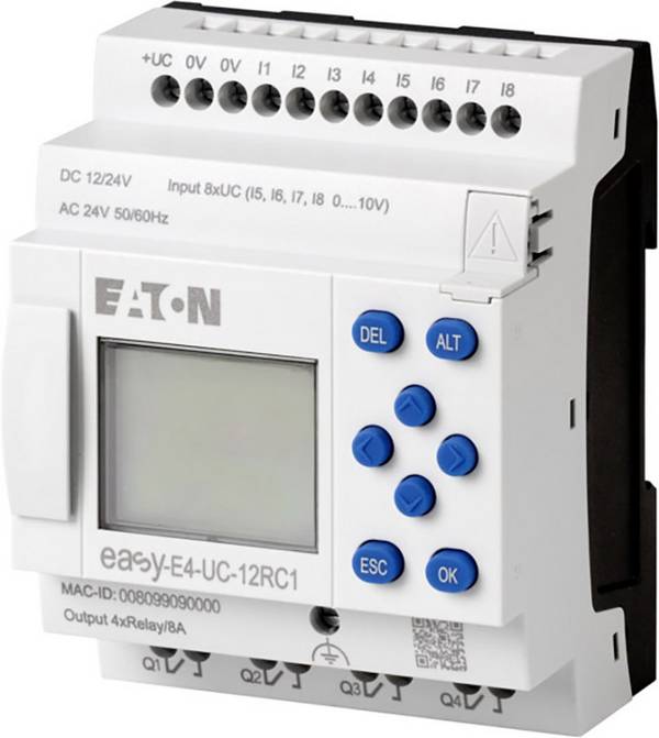 Eaton 197211 EASY-E4-UC-12RC1 PLC řídicí modul 24 V/DC