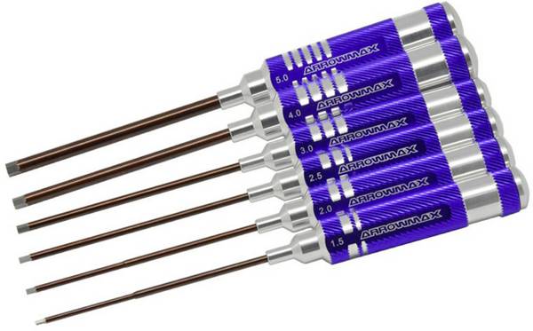 ArrowMax  AM-110992  klíč s vnitřním šestihranem 1.5, 2, 2.5, 3, 4, 5