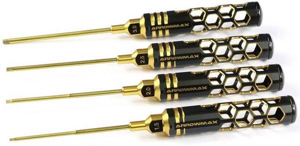 ArrowMax  2811  klíč s vnitřním šestihranem 1.5, 2, 2.5, 3