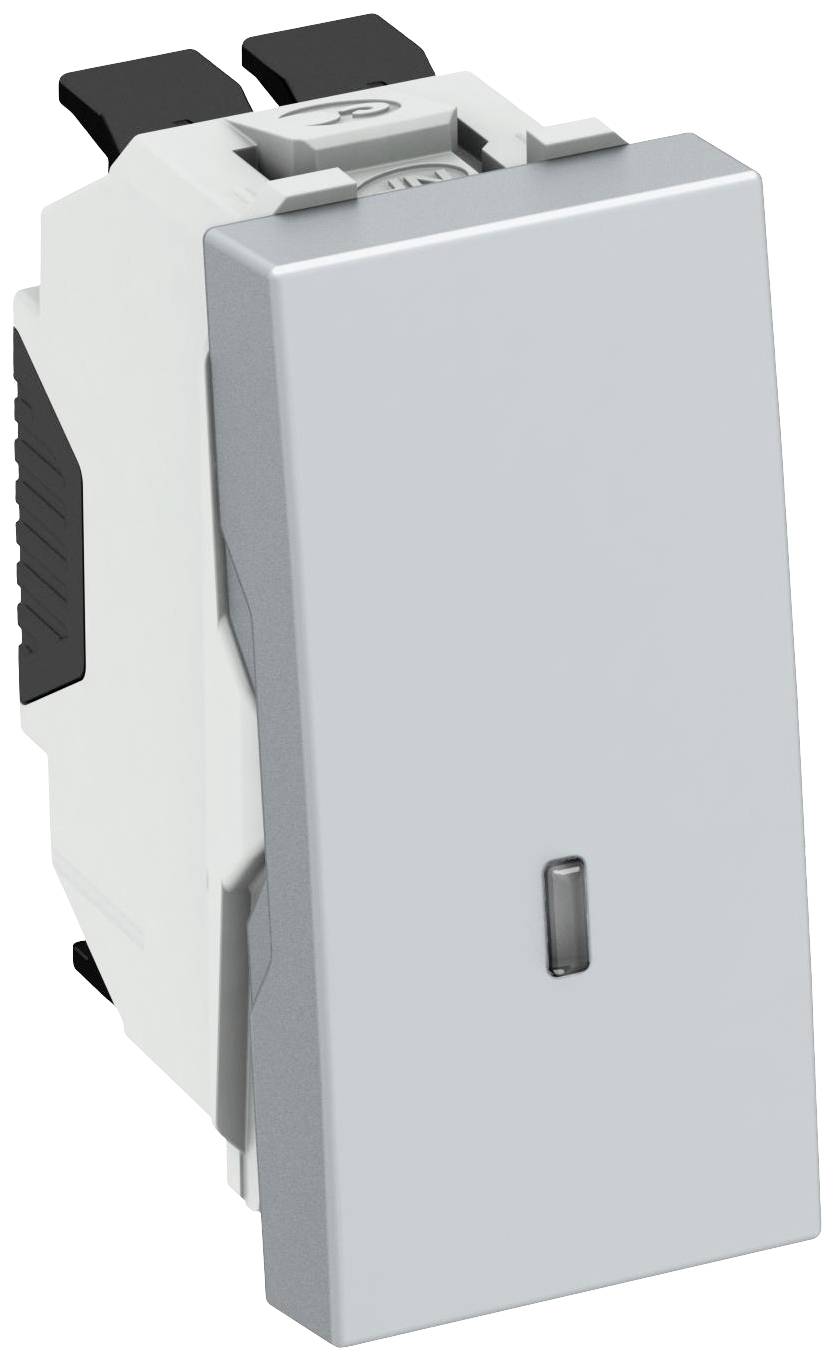 OBO Bettermann 6120930 instalační lišta přepínač (š x v x h) 22 x 45 x 36 mm 1 ks hliník