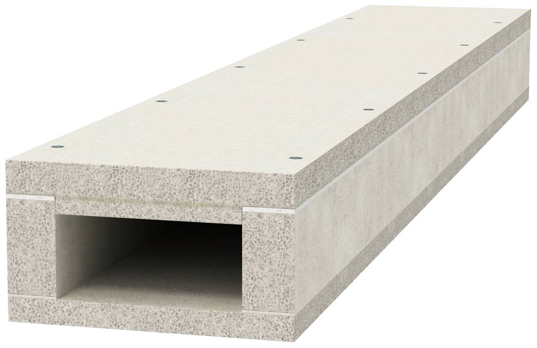 OBO Bettermann 7215154 Protipožární kanál (d x š x v) 1000 x 170 x 95 mm 1 ks šedá