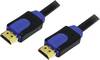 LogiLink HDMI kabel Zástrčka HDMI-A, Zástrčka HDMI-A 3.00 m černá CHB1103 4K UHD HDMI kabel
