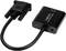LogiLink VGA na HDMI adaptér zobrazuje kabel s VGA konektorem na jedné straně a HDMI, micro USB a audio konektory na straně druhé.