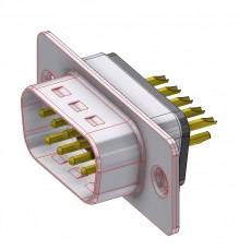 Deltron Connectors D09PZ/2FP102 D-SUB zástrčka 180 ° Pólů: 9 pájecí kalíšek 1 ks