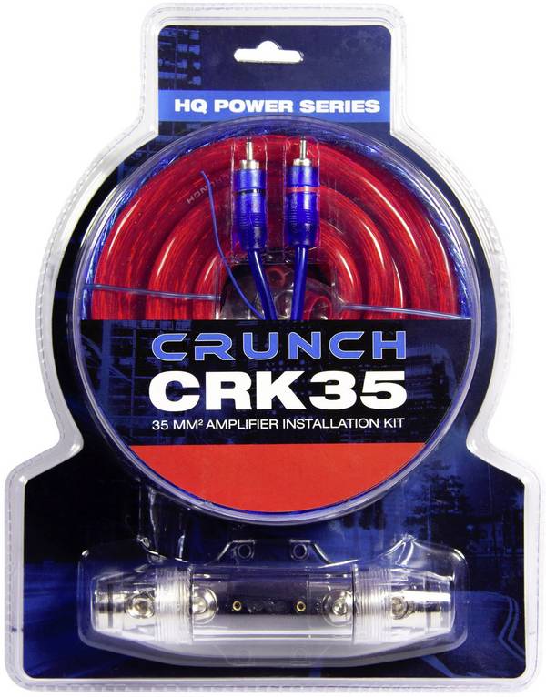 Crunch CRK35 sada pro připojení HiFi zesilovače do auta 35 mm²