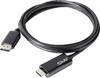 club3D DisplayPort / HDMI kabelový adaptér Konektor DisplayPort, Zástrčka HDMI-A 2.00 m stříbrná CAC-1082 Kabel DisplayPort