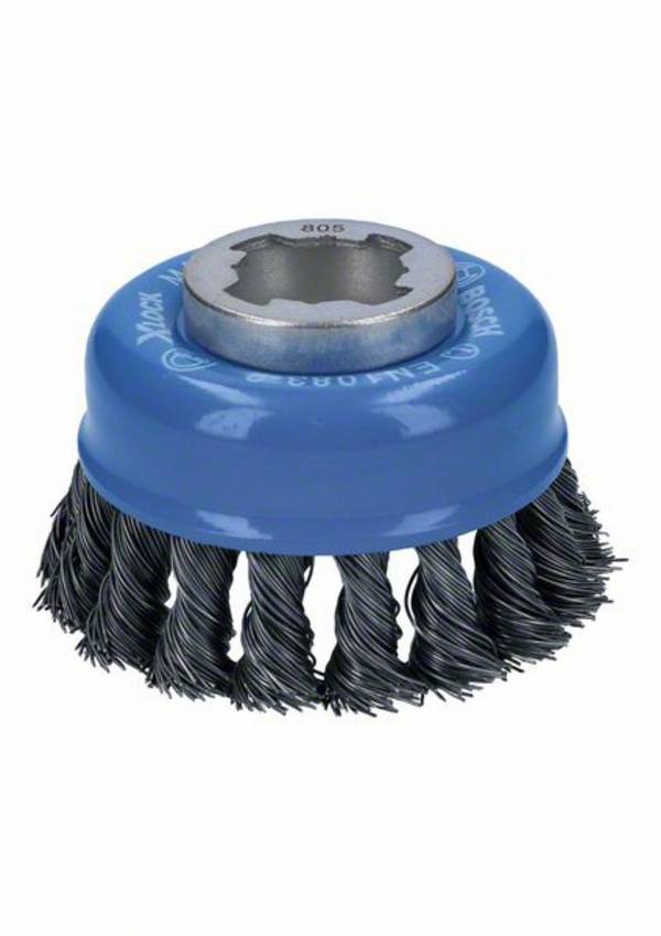 Bosch Accessories Hrncový kartáč X-LOCK Heavy for Metal, 75 mm, 0,5 mm, ocelový drát s opanovým drátem Bosch Power Tools  2608620727 1 ks