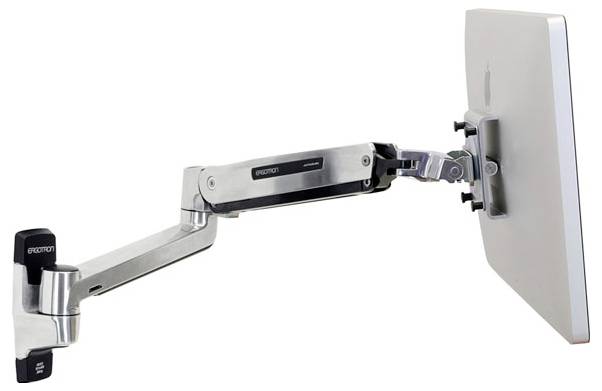 držák na zeď pro monitor Ergotron 45-383-026, 116,8 cm (46"), stříbrná-1