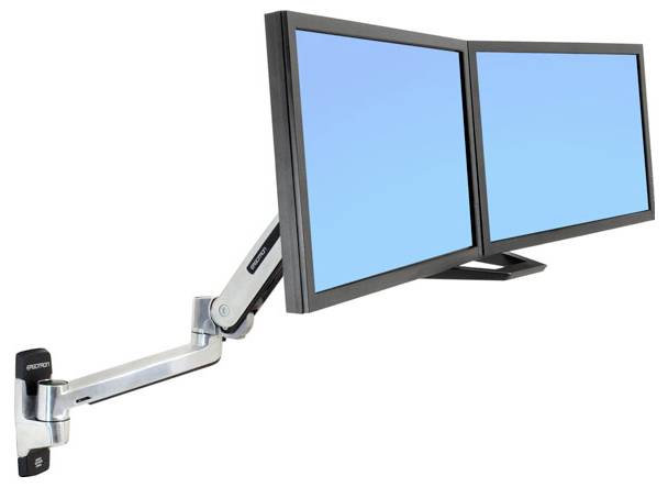 držák na zeď pro monitor Ergotron 45-383-026, 116,8 cm (46"), stříbrná-3