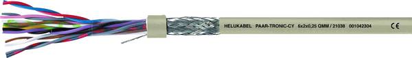 HELU 21035 datový kabel LiYCY 3 x 2 x 0.25 mm² šedá 50 m