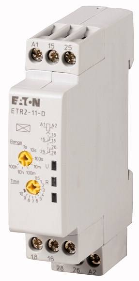 Eaton ETR2-12-D 119427 časové relé, 0.05 s - 100 h, 3 A, 1 ks