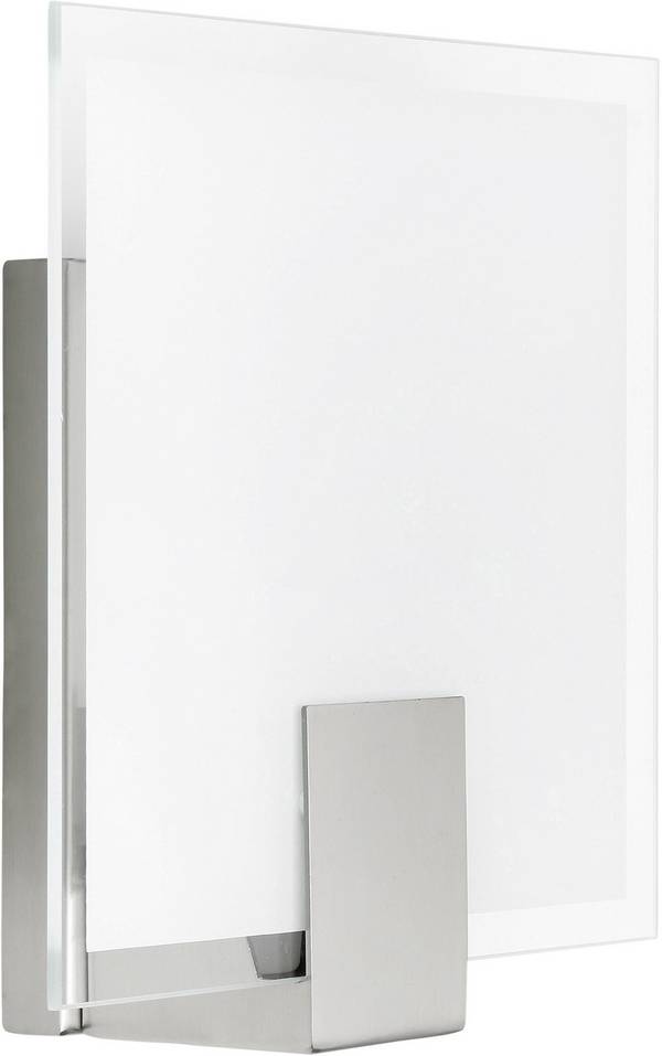 Brilliant Sonian 90324/13 nástěnné světlo E14  40 W LED nerezová ocel, bílá
