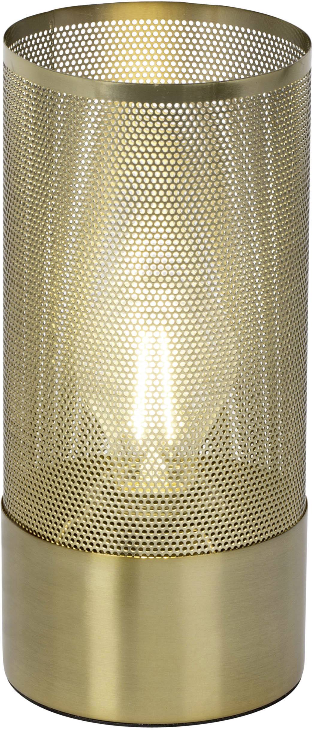Brilliant Gracian 98940/18 stolní lampa LED E27 40 W mosazná (kartáčovaná)