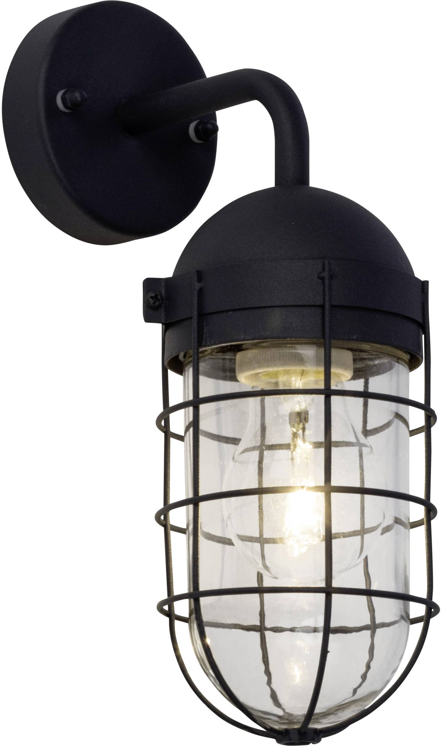 Brilliant Lundy 96292/63 venkovní nástěnné osvětlení LED E27 60 W antracitová