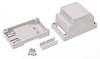 TRU COMPONENTS TC-7910728 pouzdro na DIN lištu 53 x 89 x 65 ABS-V0 šedá 1 ks