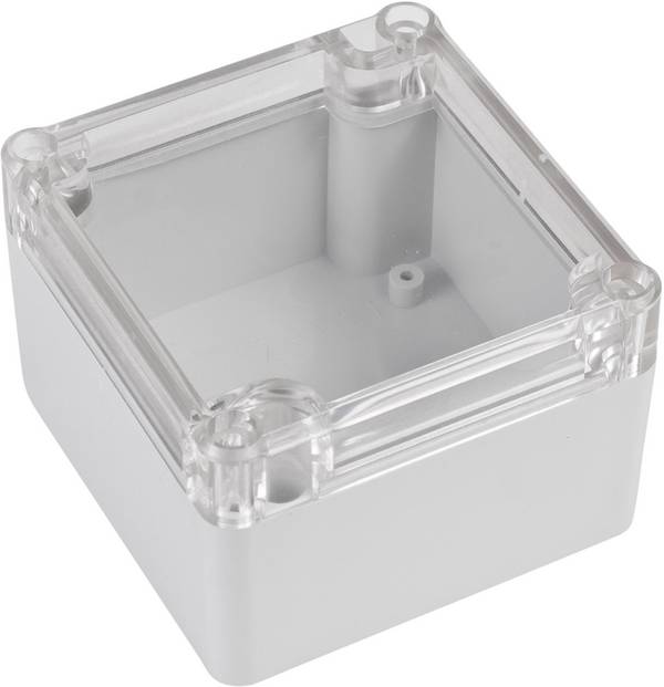 TRU COMPONENTS TC-7910748 univerzální pouzdro 82 x 80 x 55 ABS-PC šedá 1 ks